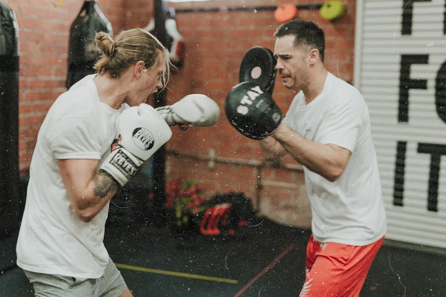 Kickboxing and combat training pads