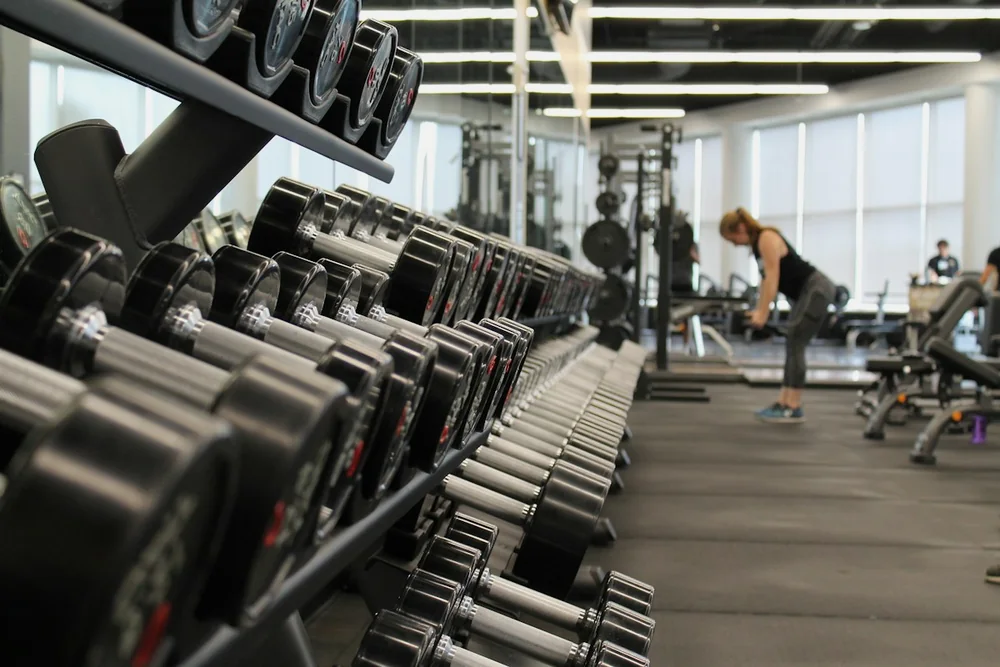 Gym training floor at Buraq Fitness Gym Sialkot